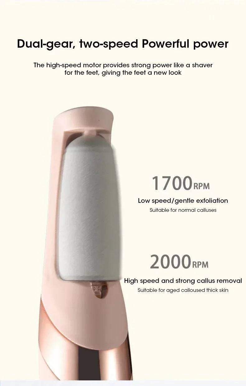 Lunylla Electric Foot Callus Remover